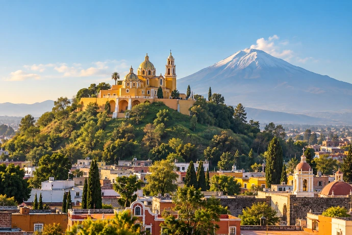 Santuario de los Remedios en Cholula, Puebla