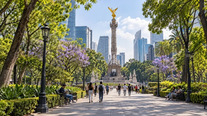 Ángel de la Independencia en Ciudad de México